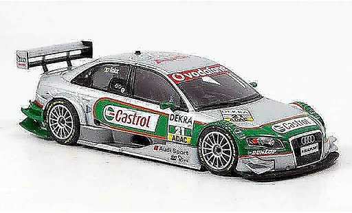 Audi A4 dtm 1/43 Minichamps Castrol Ickxl 2007 modelauto