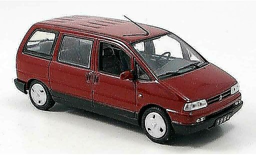 Citroen Evasion monospace 1/43 Eagle rood 1994 modelauto