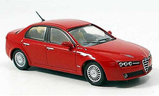 Alfa Romeo 159 berlina 1/43 M4 rood 2005 modelauto