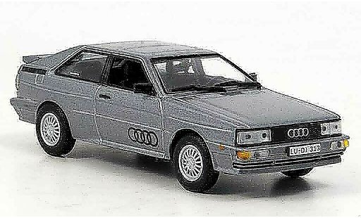 Audi Quattro coupe 1/43 Norev grijs metallic 1986 modelauto