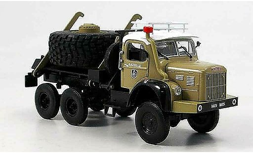 Berliet GBC camion 1/43 Norev 8 6x6 Porte Roue de Secours 1959 modelauto
