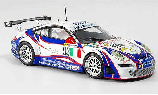 Porsche 911 GT3 RSR 1/43 Minichamps 2007 Autorlando Le Mans modelauto