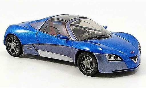 Venturi Fetish Concept 1/43 Norev blauw grijs modelauto