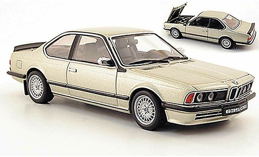 Bmw 635 CSi 1/43 Autoart beige modelauto