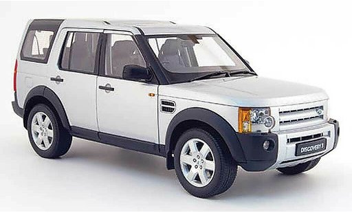 Land Rover Discovery Base 1/18 Autoart 3 grijs 2005 modelauto