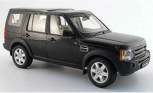 Land Rover Discovery Base 1/18 Autoart 3 zwart 2005 modelauto