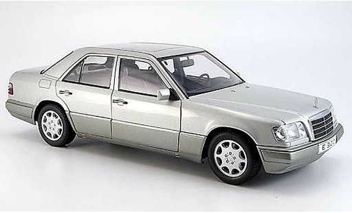 Mercedes Classe E Coupe 1/18 Autoart e320 (w 124) limousine zilver 1995 modelauto