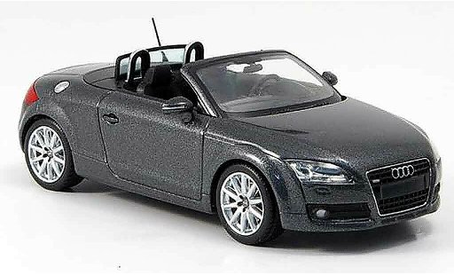 Audi TT roadster 1/43 Minichamps grijs 2007 modelauto