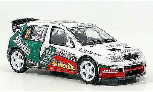 Skoda Fabia WRC 1/43 Abrex evo ii no.62 kopecky modelauto