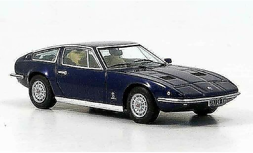 Maserati Indy Base 1/43 IXO blauw 1972 modelauto