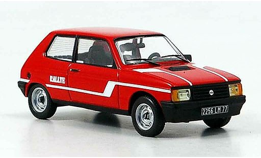Talbot Samba Rally 1/43 IXO rood 1983 modelauto