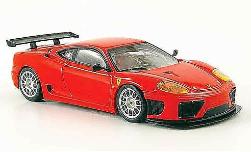 Ferrari 360 Modena 1/43 IXO gtc racing presentation rood 2001 modelauto