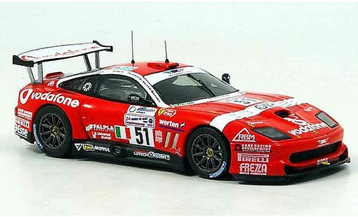 Ferrari 550 Maranello 1/43 IXO no.51 le mans 2005 modelauto