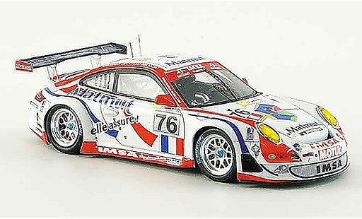 Porsche 911 GT3 RSR 1/43 Spark 2007 IMSA Performance No.76 Le Mans modelauto