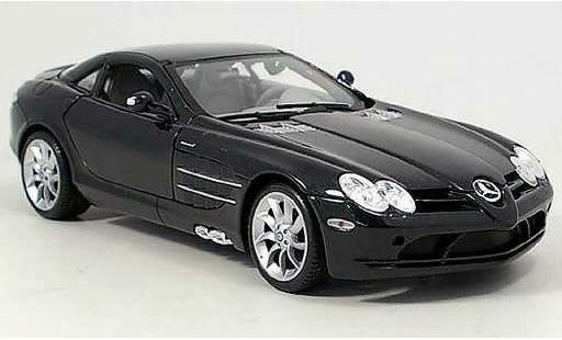 Mercedes SLR Base 1/18 Maisto mclaren zwart 2003 modelauto