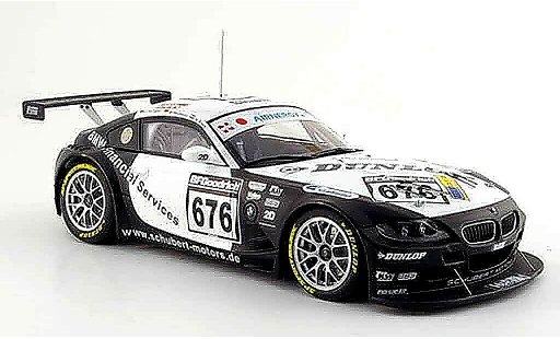 Bmw Z4 course 1/18 Autoart E85 coupe no.676 langstreckenpokal nurburgring 2006 modelauto