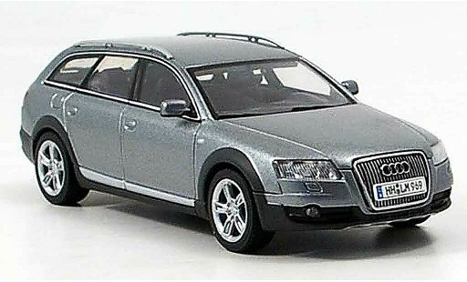 Audi A6 allroad 1/43 Autoart quattro grijs metallic modelauto
