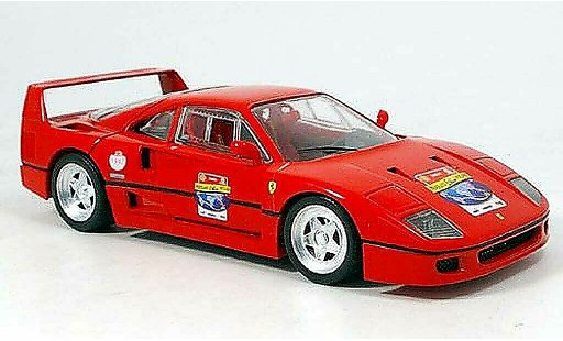 Ferrari F40 Coupe 1/18 Hot Wheels rood 60th verjaardag ferrari modelauto