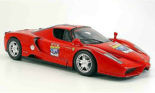 Ferrari Enzo Coupe 1/18 Hot Wheels rood 60th verjaardag modelauto