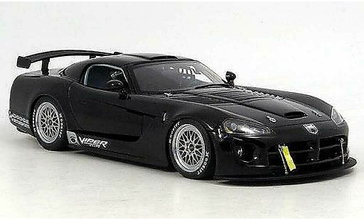 Dodge Viper Competition 1/18 Autoart car plain body zwart 2004 modelauto