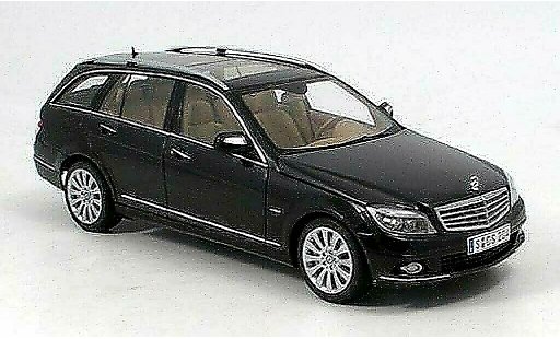 Mercedes Classe C T-Modell 1/18 Autoart (S204) zwart Elegance modelauto