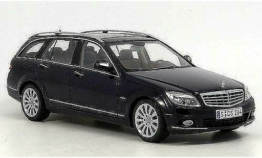 Mercedes Classe C T-Modell 1/18 Autoart elegance blauw 2007 modelauto
