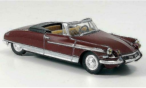Citroen DS 19 1/43 Norev Chapron rood Le Caddy 1963 modelauto
