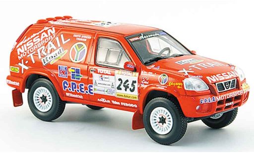 Nissan X Trail Dakar 1/43 Norev No.245 Rally 2002 modelauto