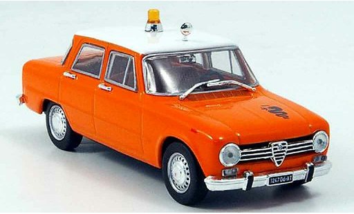 Alfa Romeo Giulia 1300 ti 1/43 Norev secours routier 1969 modelauto