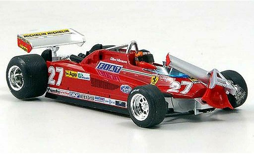 Ferrari 126 CK 1/43 Brumm Turbo Villeneuve Runde 55-56 GP Kanada modelauto