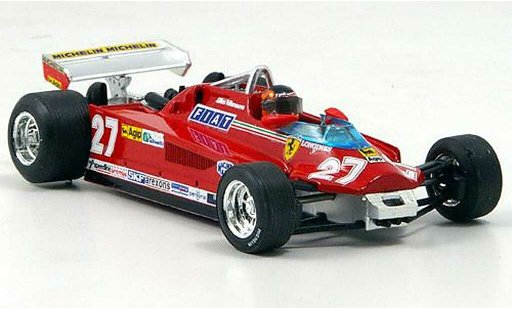 Ferrari 126 CK 1/43 Brumm Turbo Villeneuve Runde 57-63 GP Kanada modelauto