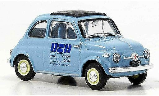 Fiat 500 Sport 1/43 Brumm 50 Jahre Unione Sportiva Oltronese 1959 modelauto