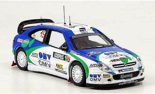 Citroen Xsara WRC 2005 1/43 IXO no.19 pons del barrio rallye acropolis modelauto