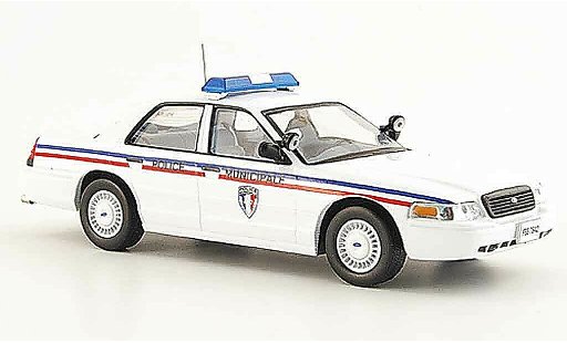 Ford Crown Police Interceptor 1/43 IXO politie Montepellier modelauto