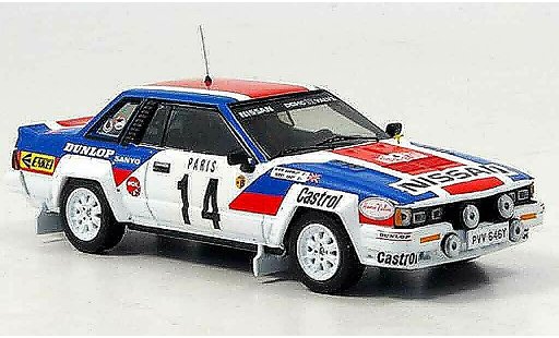 Nissan 240 RS 1/43 IXO No.14 Kaby Rally Monte Carlo 1984 modelauto