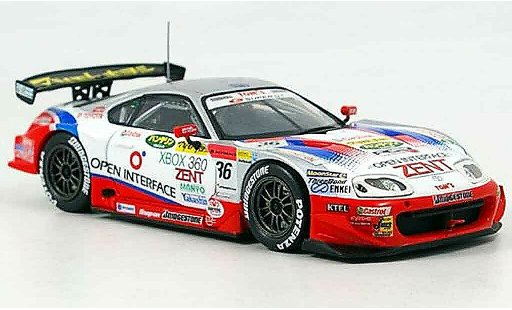 Toyota Supra Super GT 1/43 Ebbro open interface no. 36 2005 modelauto