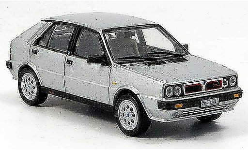 Lancia Delta HF Integrale 1/43 Edison 4wd grijs metallic 1986 modelauto