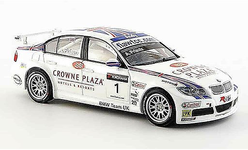 Bmw 320 WTCC 1/43 Minichamps Priaulx Team UK 2007 modelauto