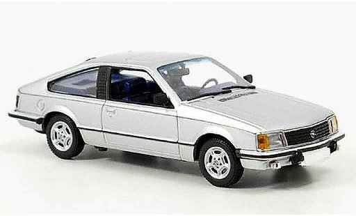 Opel Monza Base 1/43 Minichamps grijs metallic 1980 modelauto