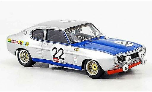 Ford Capri RS 2600 1/43 Trofeu Glemser winnaar Spa 1971 modelauto