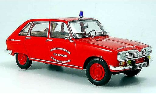 Renault 16 Base 1/18 Norev brandweer pont du chateau 1968 modelauto