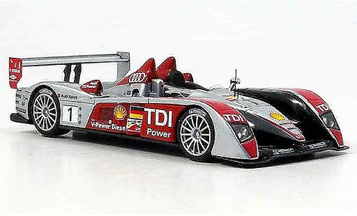 Audi R10 course 1/43 Look Smart winnaar Le Mans modelauto