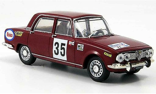 Alfa Romeo 1750 berlina 1/43 M4 sedan no.35 tour de france 1969 modelauto