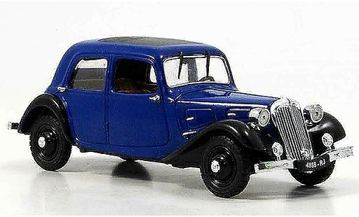 Citroen Traction 7 1/43 Eagle a blauw zwart 1934 modelauto