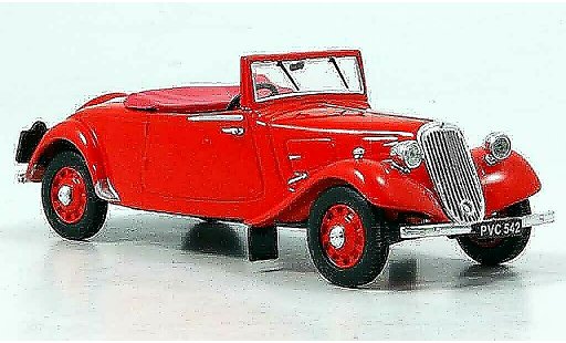 Citroen Traction Roadster 1/43 Eagle light fifteen rood 1938 modelauto