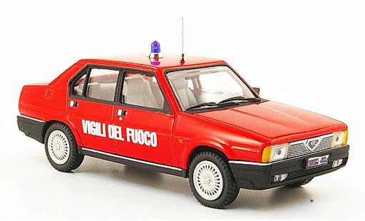 Alfa Romeo 90 super 1/43 Pego vigili del fuoco 1984 modelauto
