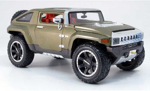 Hummer HX Concept 1/18 Maisto groen 2008 modelauto