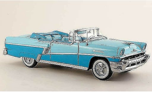 Mercury Montclair Convertible 1/18 Sun Star cabriolet blauw turquoise 1956 modelauto