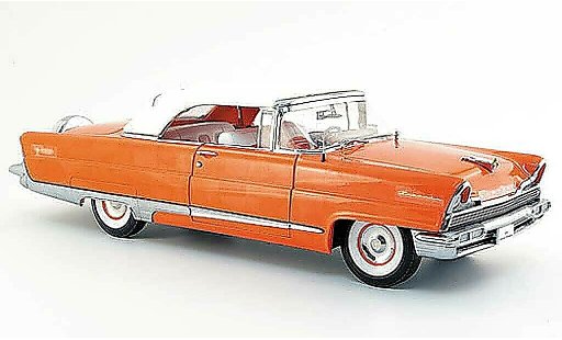 Lincoln Premiere Convertible 1/18 Sun Star cabriolet roze 1956 modelauto