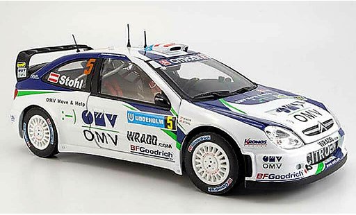 Citroen Xsara WRC 2007 1/18 Sun Star no. 5 rallye suisse modelauto